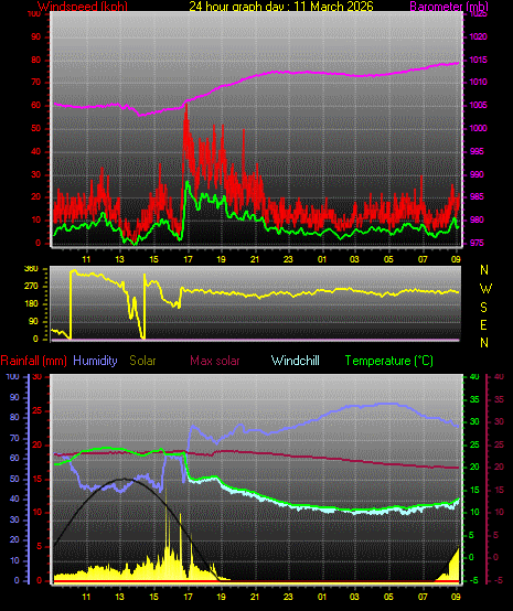 24 Hour Graph for Day 11