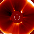 Latest LASCO C2 image of the Sun
