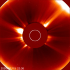 Latest LASCO C2 image of the Sun