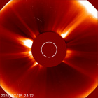 Latest LASCO C2 image of the Sun