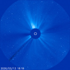 Latest LASCO C3 image of the Sun