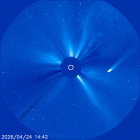 Latest LASCO C3 image of the Sun