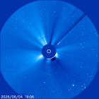 Latest LASCO C3 image of the Sun