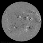 Latest SDO/HMI Magnetogram image of the Sun