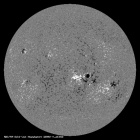 Latest SDO/HMI Magnetogram image of the Sun