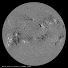 Latest SDO/HMI Magnetogram image of the Sun