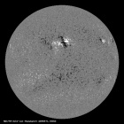 Latest SDO/HMI Magnetogram image of the Sun
