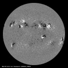 Latest SDO/HMI Magnetogram image of the Sun