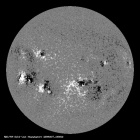 Latest SDO/HMI Magnetogram image of the Sun