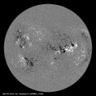 Latest SDO/HMI Magnetogram image of the Sun
