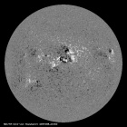 Latest SDO/HMI Magnetogram image of the Sun