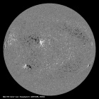 Latest SDO/HMI Magnetogram image of the Sun