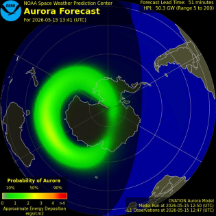 Current Southern hemispheric power input map