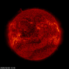 SOHO EIT 304 image of the sun