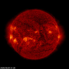 SOHO EIT 304 image of the sun