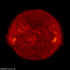 SOHO EIT 304 image of the sun